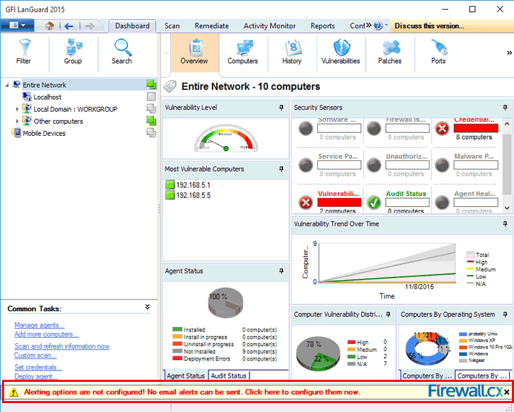 GFI LanGuard email alerting Option Notification gfi-languard-configure-automated-email-alert-option-1