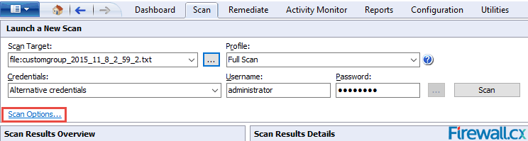 GFI LanGuard - Returning back to LanGuard’s Scan area. gfi-languard-scan-network-and-discover-vulnerable-unpatched-high-risk-systems-4